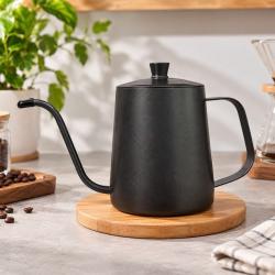 Bình pha cafe thép đen 124342 ( 600ml)