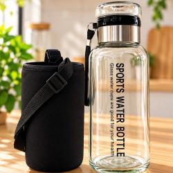 Bình Thuỷ Tinh Ủ Trà Thể Thao 1000ml (T24)