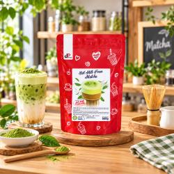 Bột Milkfoam Matcha DP Food 500g