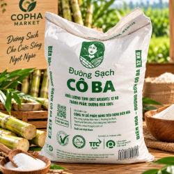 Đường cát trắng Cô Ba bao 12kg