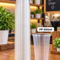 Ly nhựa PP 650ml 