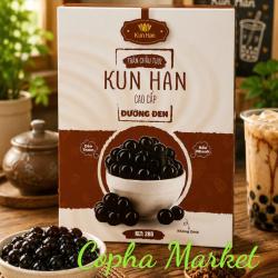 Trân châu Tươi Kunhan 2kg Đường đen