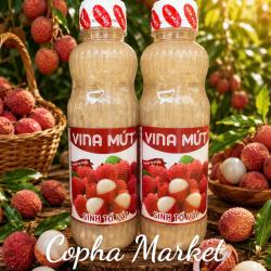 Vina mứt - Sinh tố Vải 1L 