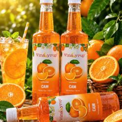 VinaSyrup Cam 750ml 